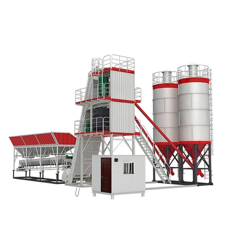 Brand New Mobile Concrete Admixture Mixing Plant Fixed Ready Mixed Customized Concrete Batching Plant HZS30G