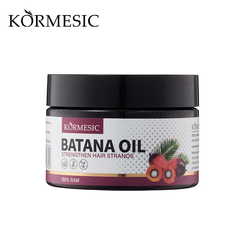 KORMESIC Wholesale 120g Hair Product Nourish Repair Deep Care Strengthening Original 100% Raw Batana Oil Hair Mask