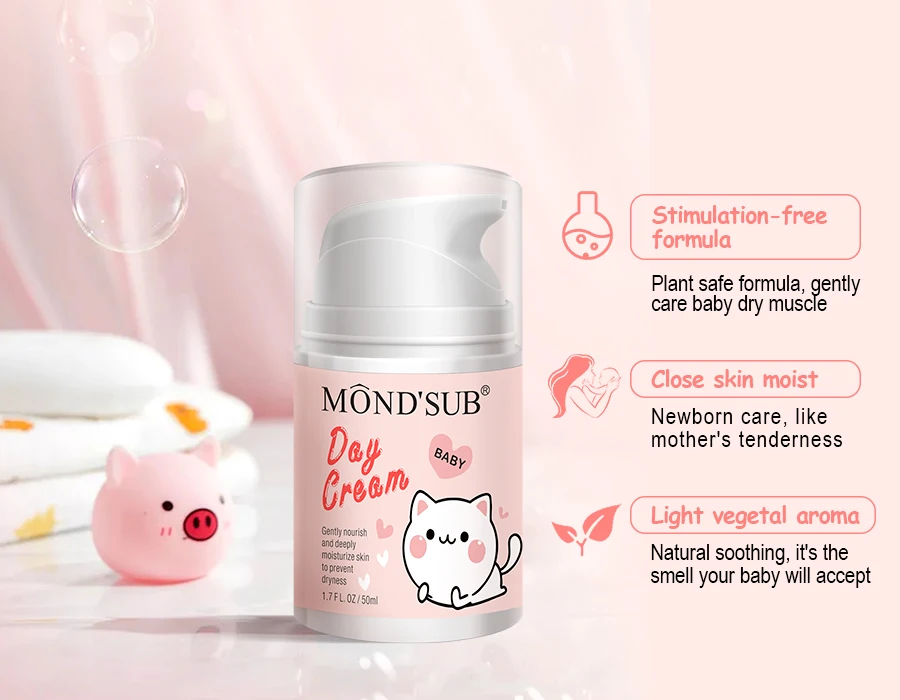 Пользовательский уход за кожей Отбеливающий осветляющий лосьон для лица Детский Крем для лица дополнительно Увлажняющий дневной крем лосьон увлажняющий крем