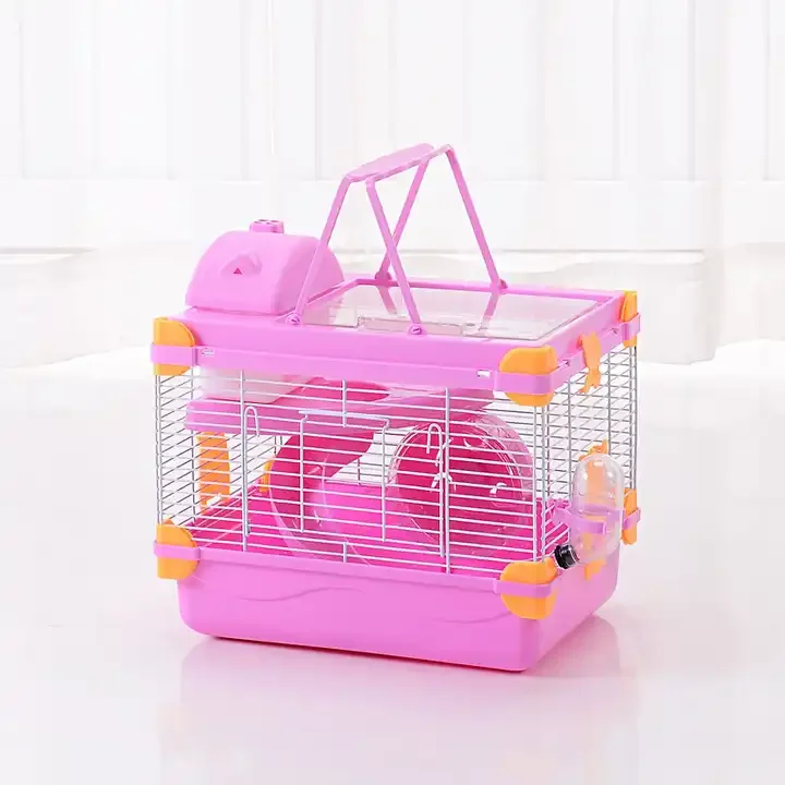 Wholesale Hamster Cage Multi-bedroom Transparent Acrylic Cage Double ...