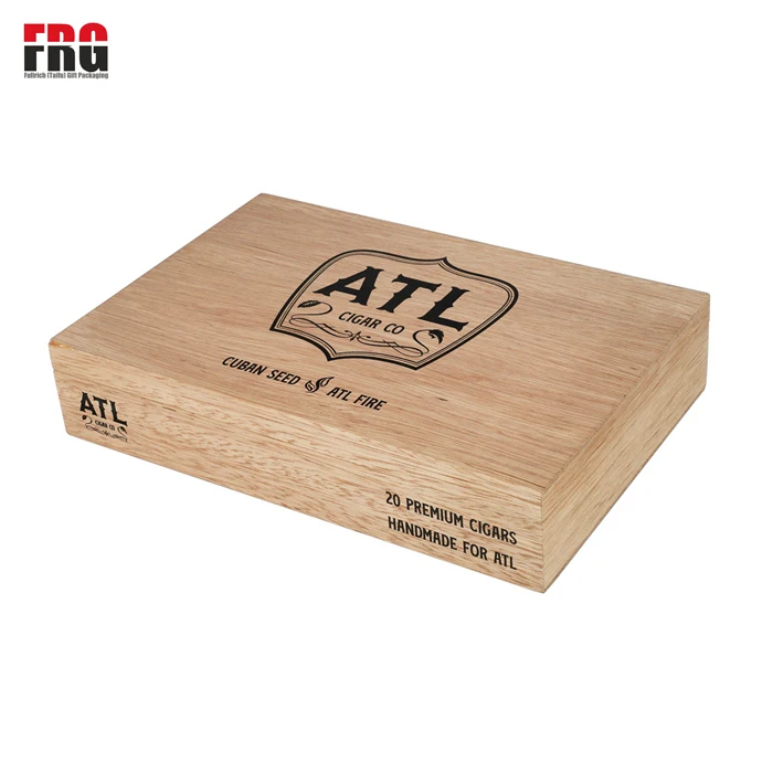 Новое поступление оптовая продажа деревянные коробки для сигар ручной работы логотип на заказ Хранения