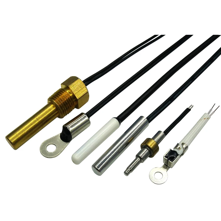 Custom NTC Thermistor Temperature Sensor for Solar Water Heater 1K 10K 47K 100K Resistance Range
