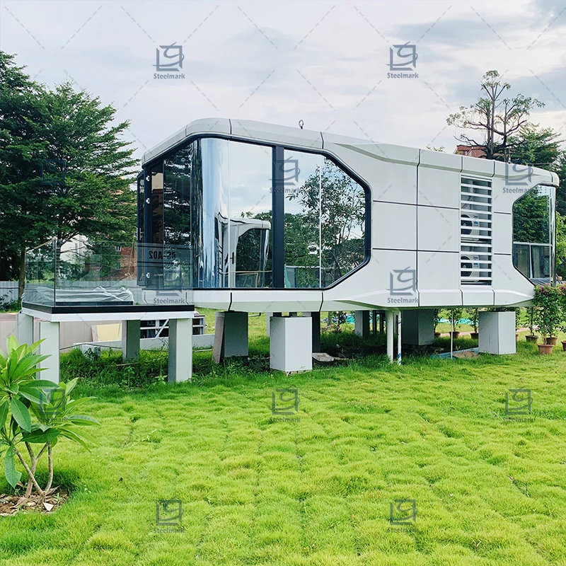 Prefabricated House Smart Control System Tiny Home Container House Space Capsule House