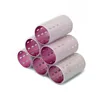 Cinturón de nailon blanco + núcleo de aluminio grueso rosa.