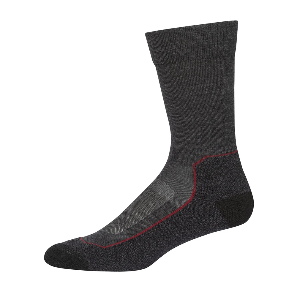 Fashionable 3 Layer Waterproof Outdoor Wool Hiking Socks For Men Sporty