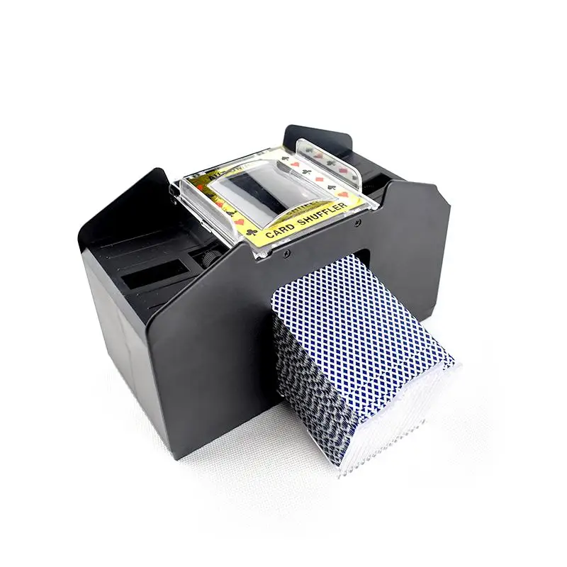 YH Высокое качество 1- 4 палуба пластиковая автоматическая покерная тарелка для казино игральные карты