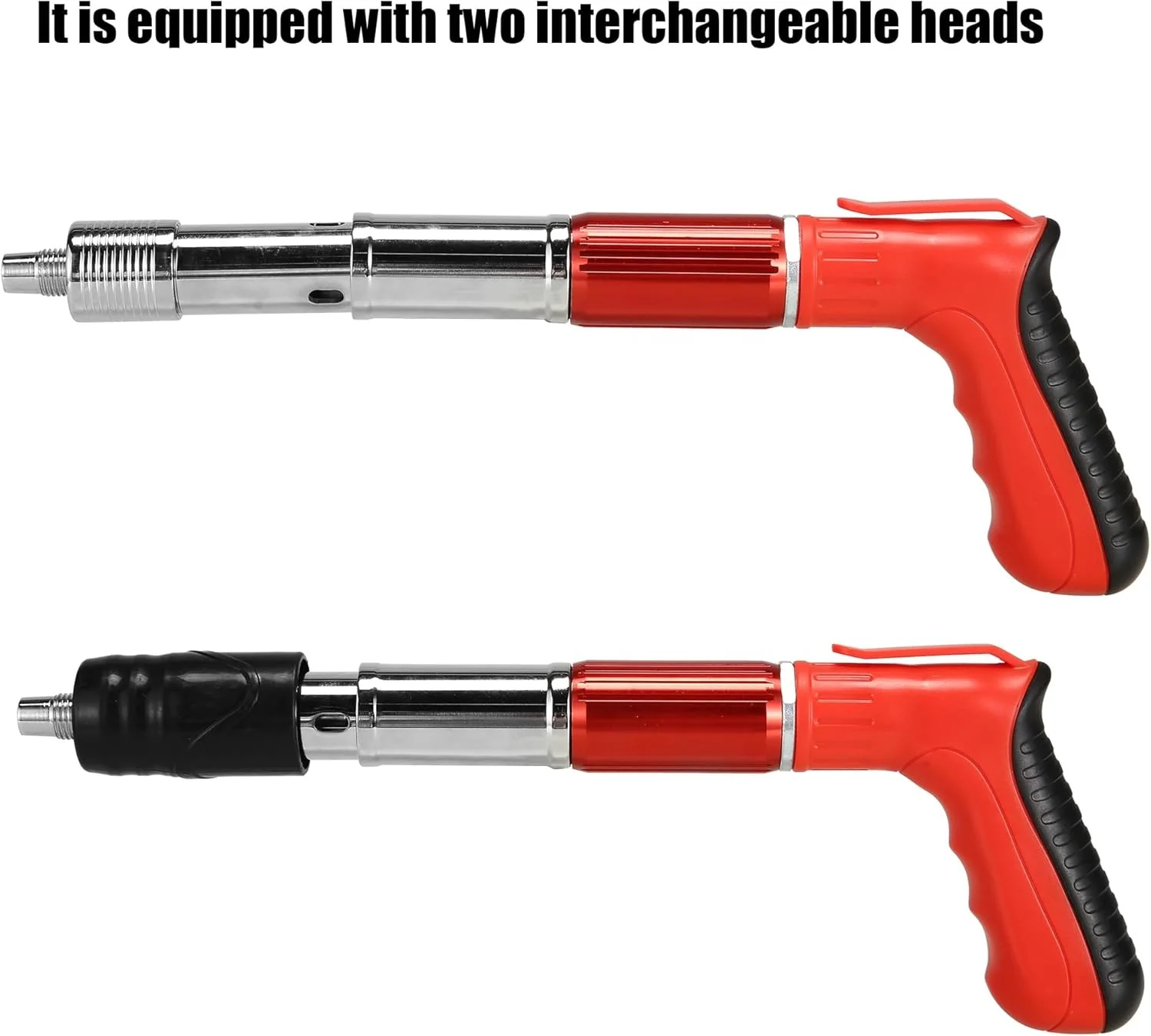 Concrete Nail Gun With 110 Nails – 5-Speed Adjustable Manual Steel Fastener, Portable, No Electricity, For Brick & Concrete Walls