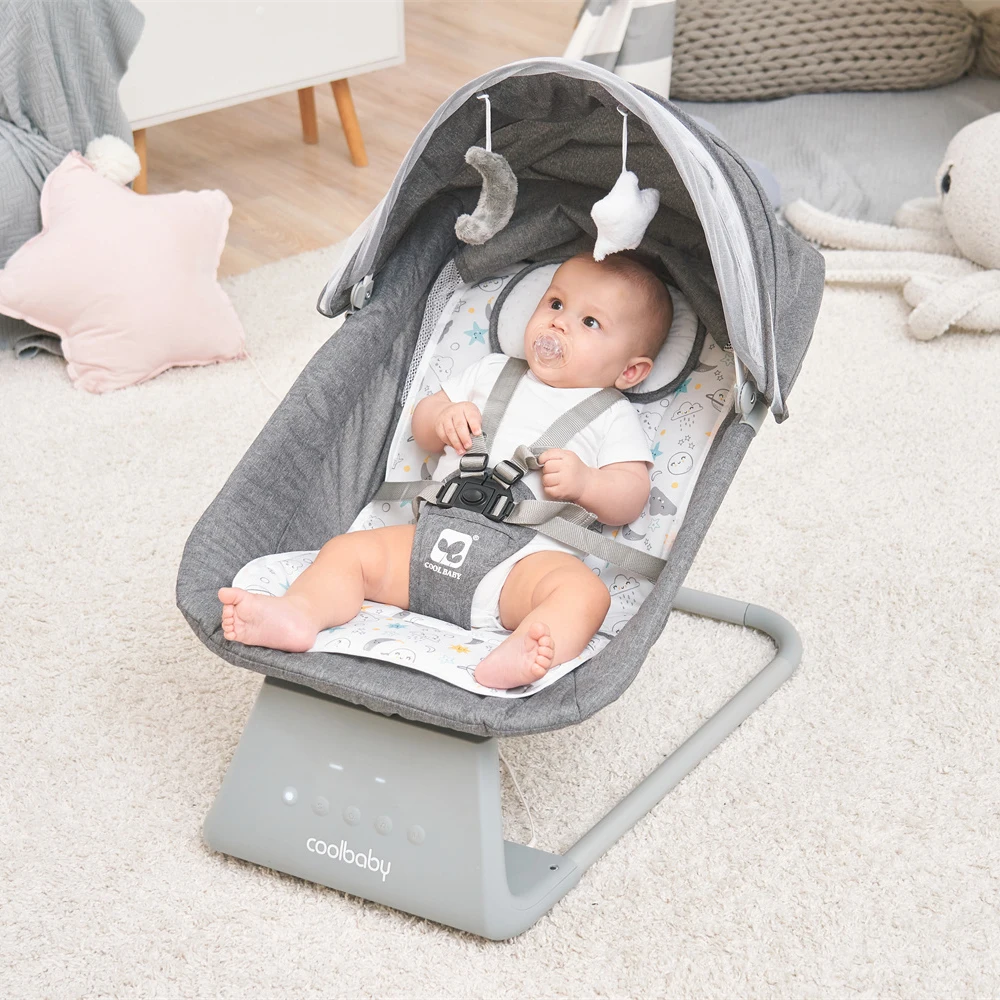 RS003 Cool Baby Rocking Chair Electric Baby Swing for Newborn Boy and Girls With Enabled Bluetooth details