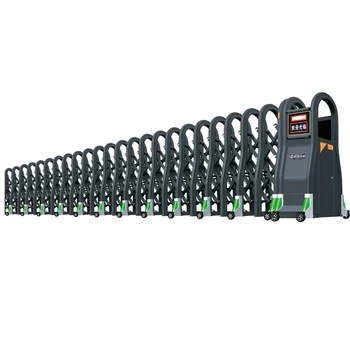 Electric Telescopic Aluminum Alloy Automatic Gate for School & Company Remote Control Translation Suspension Construction