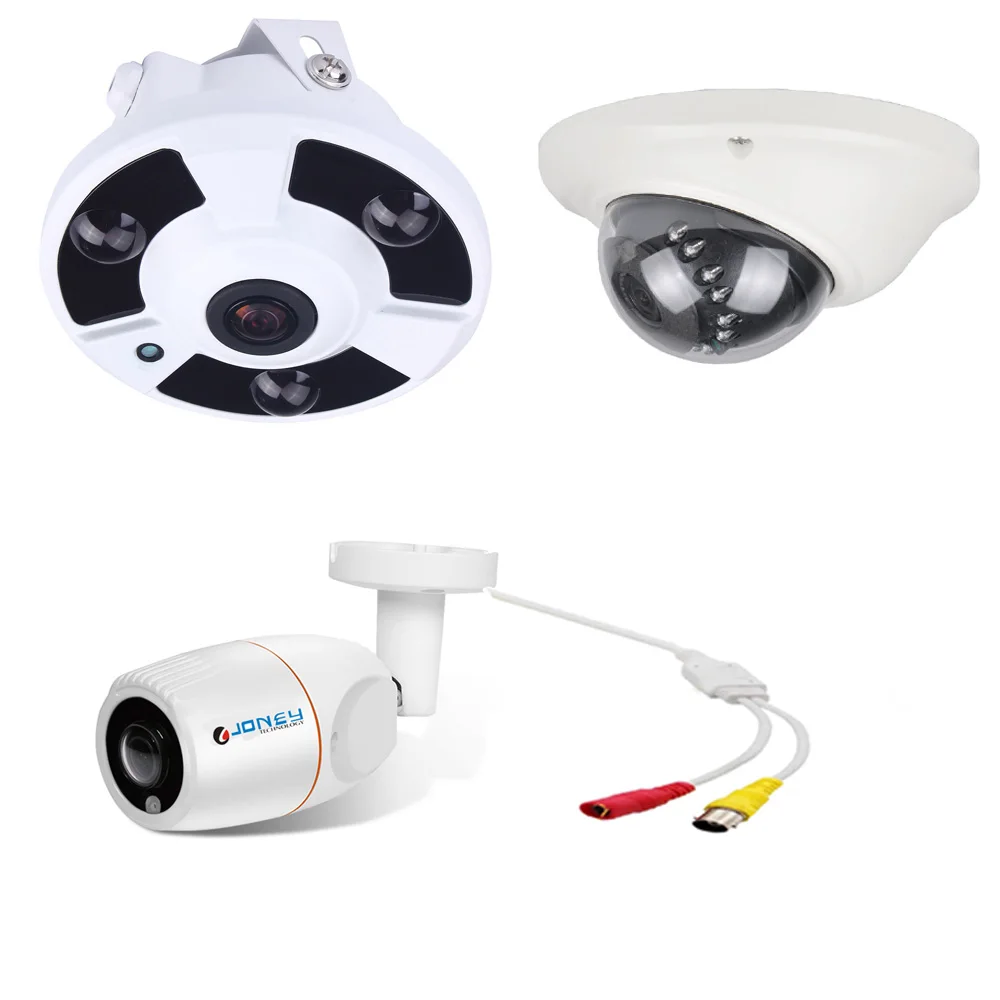 8 Megapixel Analog CCTV Camera with 180 Degree Fisheye Panoramic Lens for 8mp 4K HD Wide Angle View