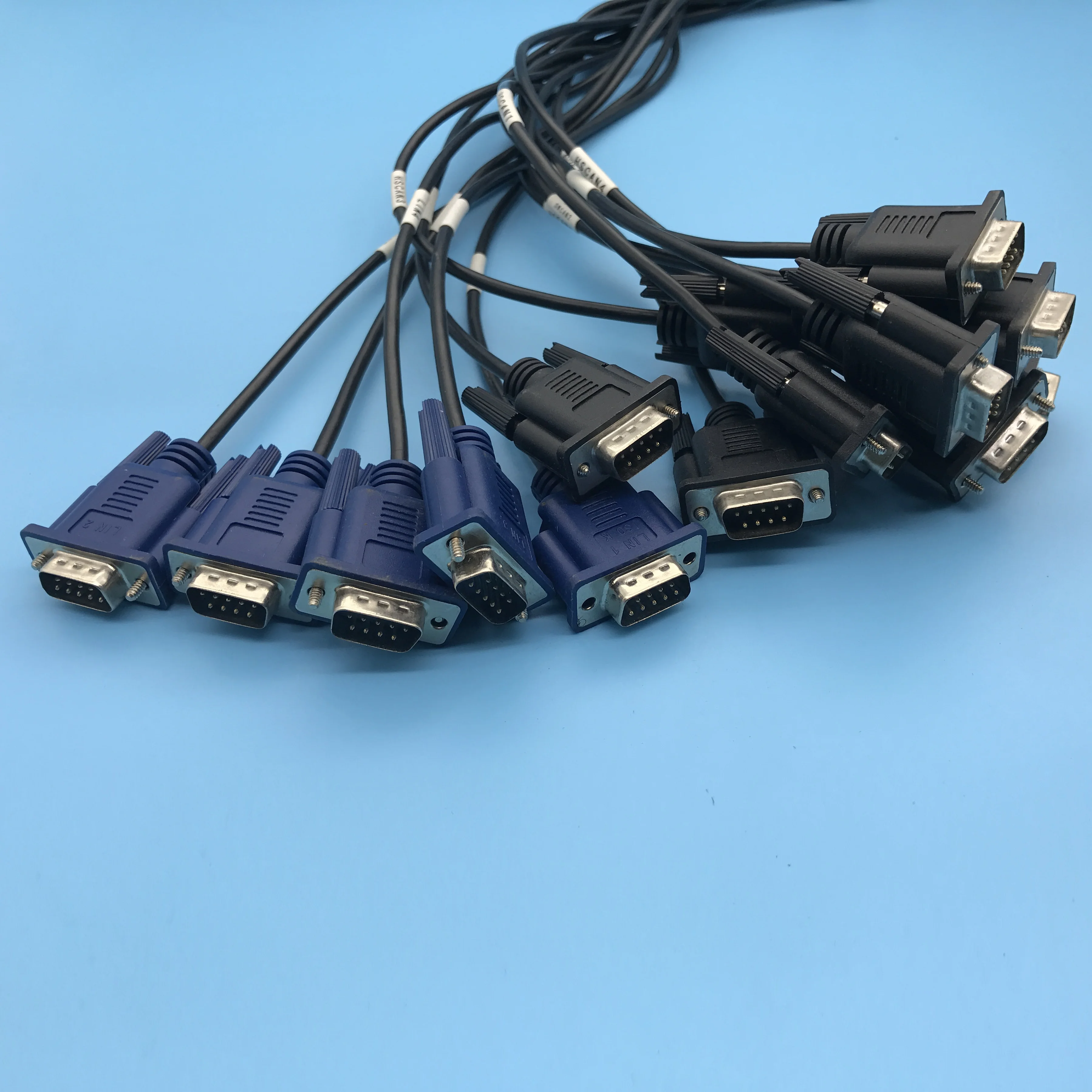 product obd 2 vehicle line industrial control machine d sub cables car diagnostic cable wire harness for electronic automotive use-2