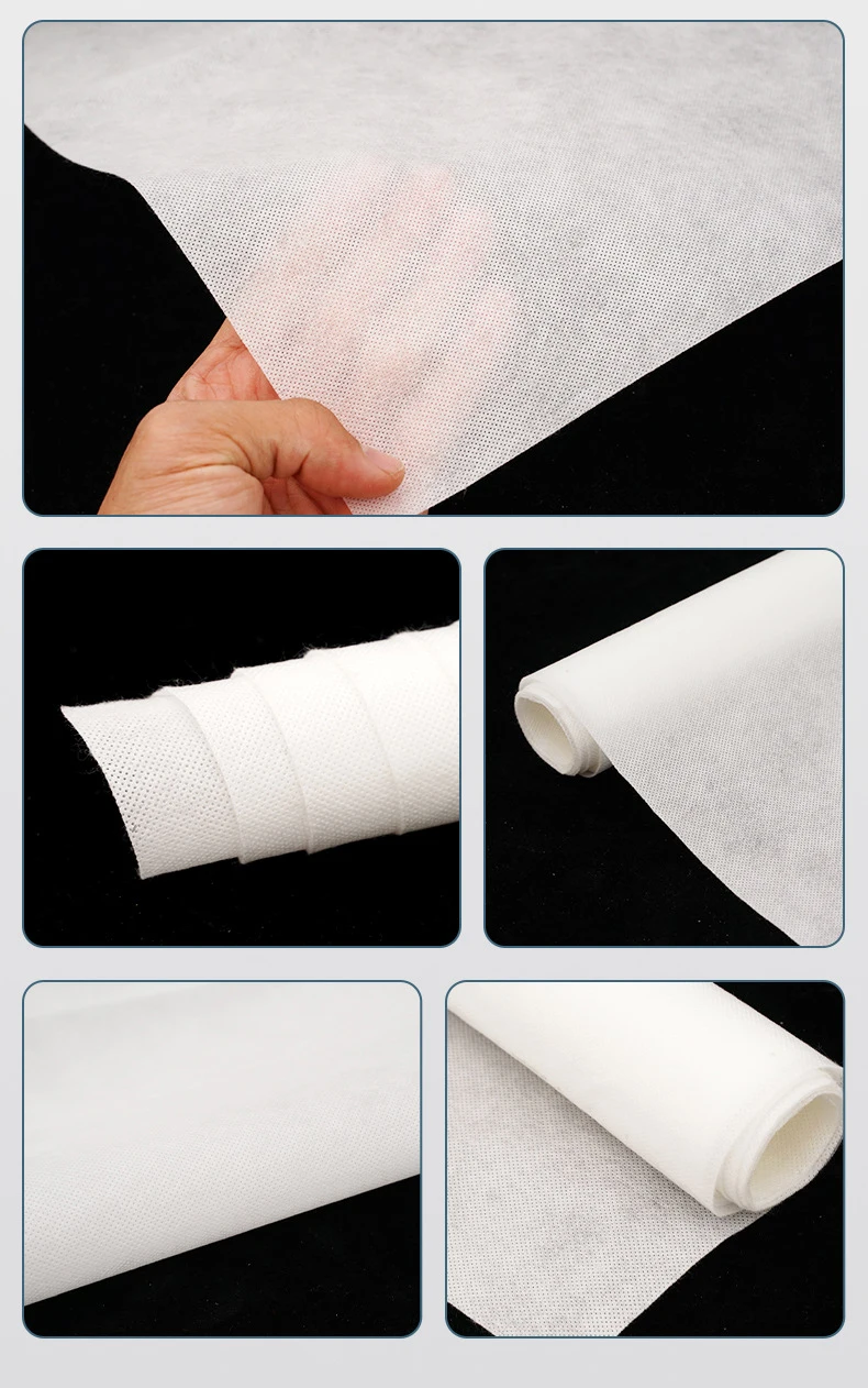 Wholesale Pva Water Soluble Paper Cold Non Woven Interlining Pva Water ...