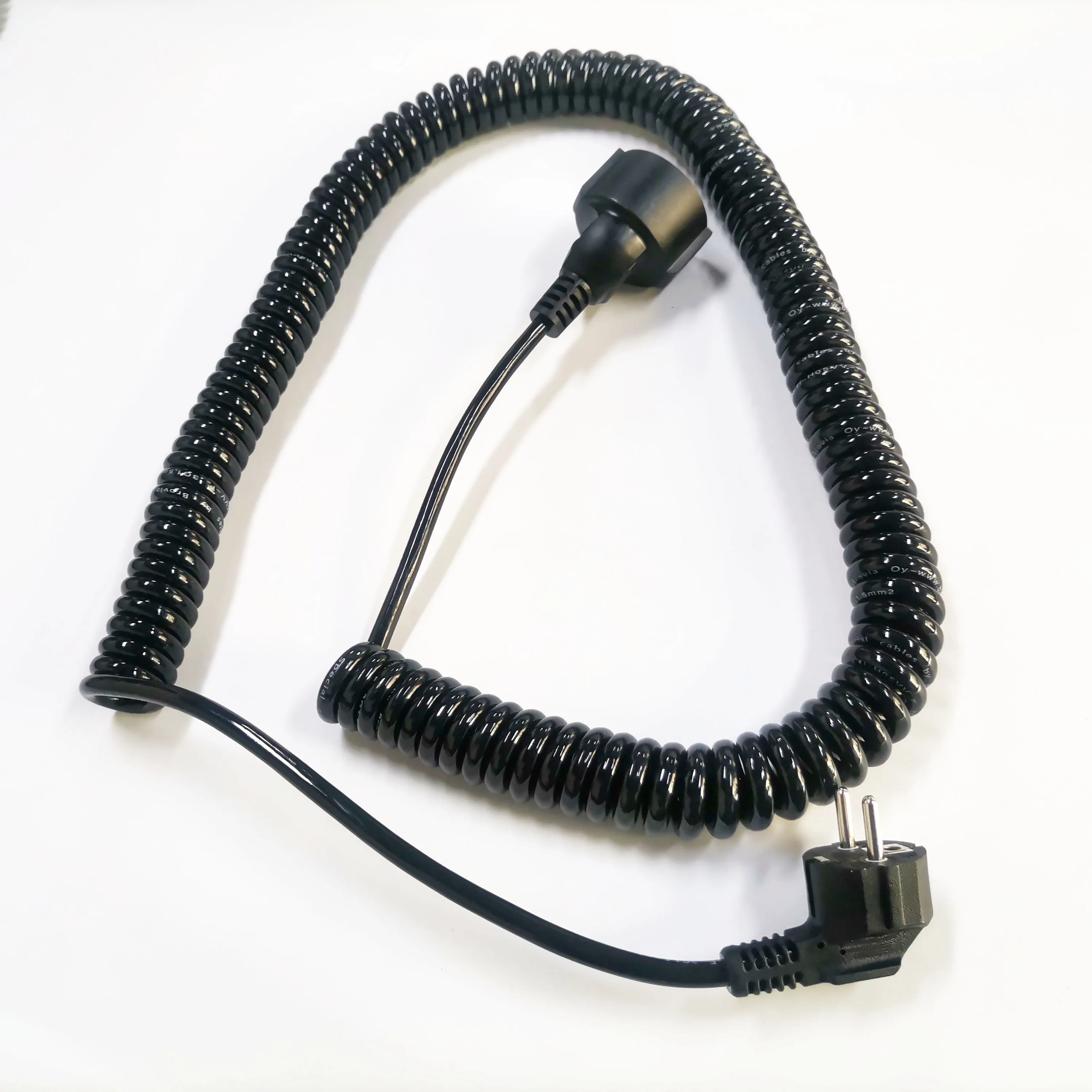 Power Strips Extension Cord 3 Outlets Pvc Cables EU Plug Power Cord China 220 Volt Surface Mount Power Strip 10 Ft Cord