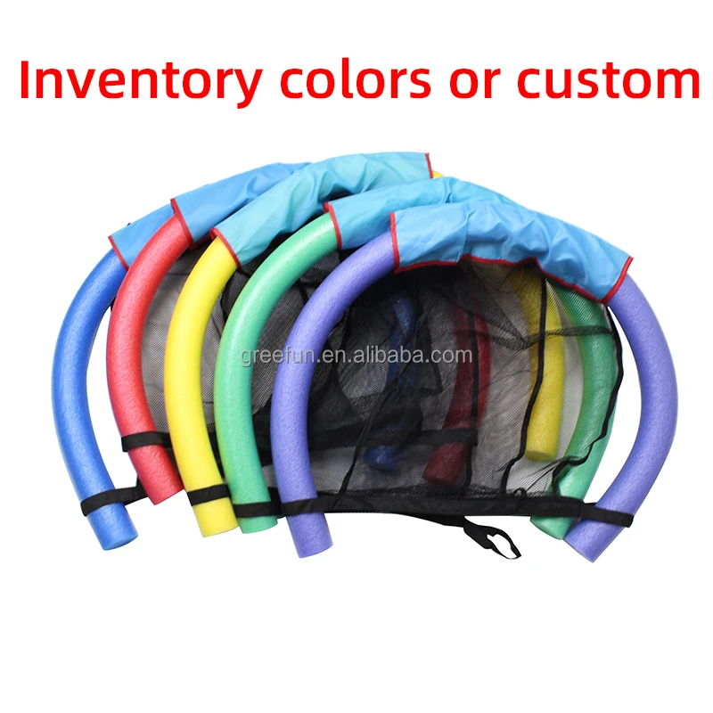 Easy To Mount Inflatable Pool Noodle Plastic Swimming Pool Chair Pool Floating Lounge Chairs