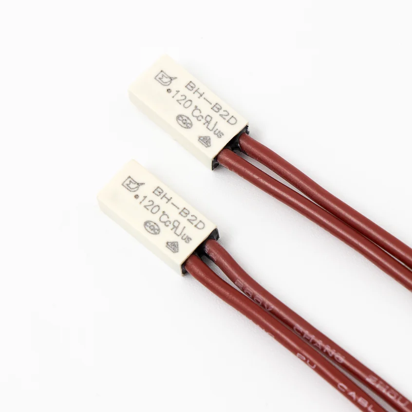 BH Series Plastic Cover Motor Protection Thermal Overload Switch Temperature Resettable Thermal Protector Switch