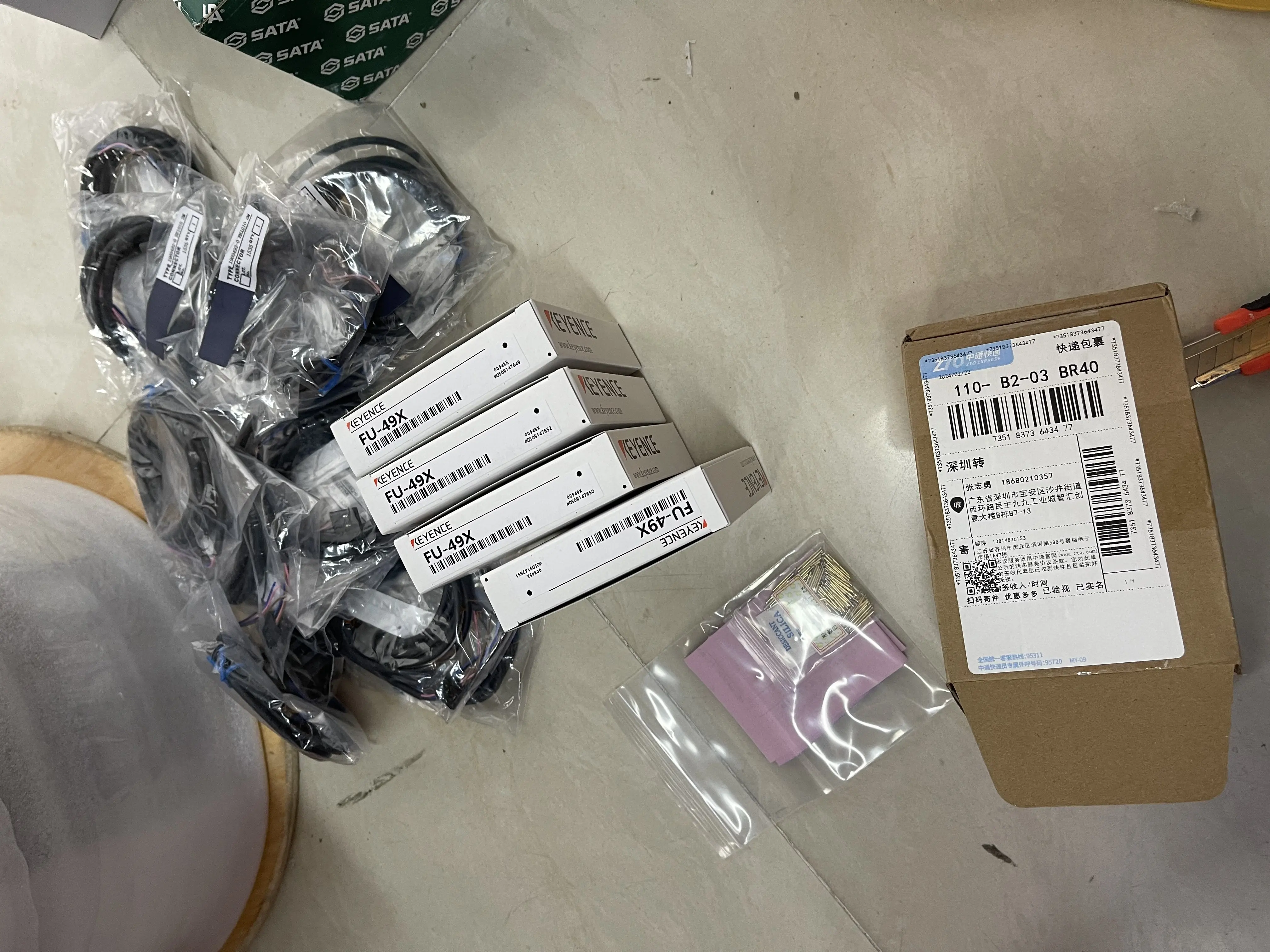 Keyence Fiber Optic Sensor Cable FU-49X Keyence Fiber Optic Sensor Cable FU-49X