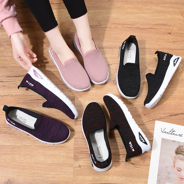 Women Sneakers Shoes Women Flats Sneaker Fashionable Light Shoes Women Girls Non - Slip Low - Image 6