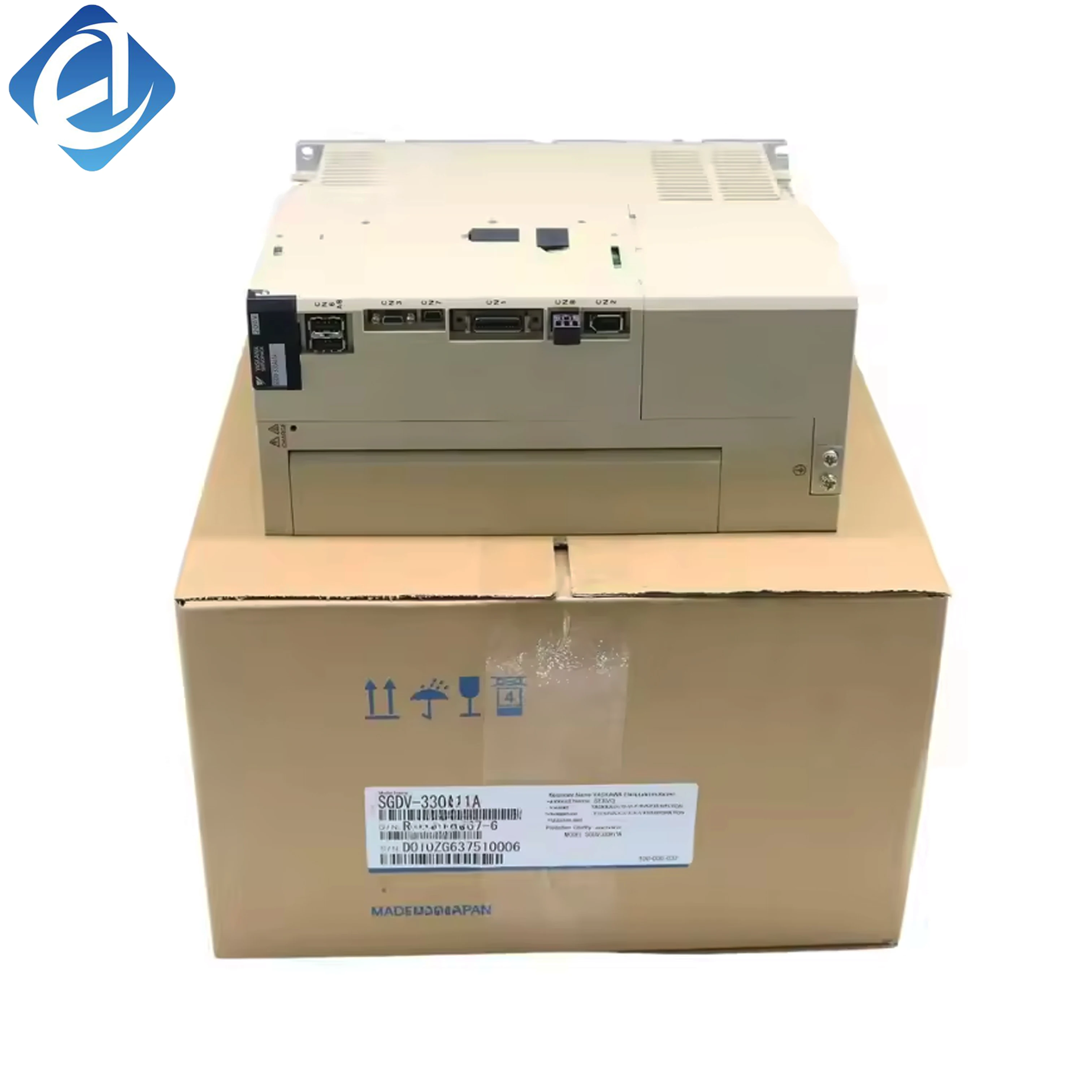 New Original SGDV-330A11A Yaskawa Sigma V SGDV series servo drive, matched with servo motors for high-precision position, speed and torque control in medium and heavy industrial automation motion systems.