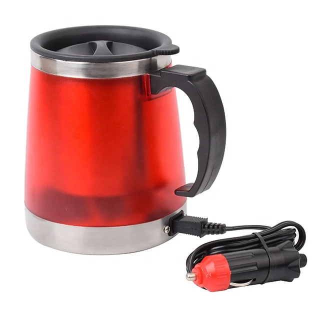 Stainless Steel 12V Car Water Heater Cup/Mug/Kettle Low Price