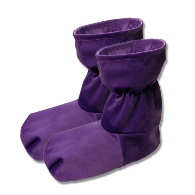 Fleece Microwave Heating Slippers