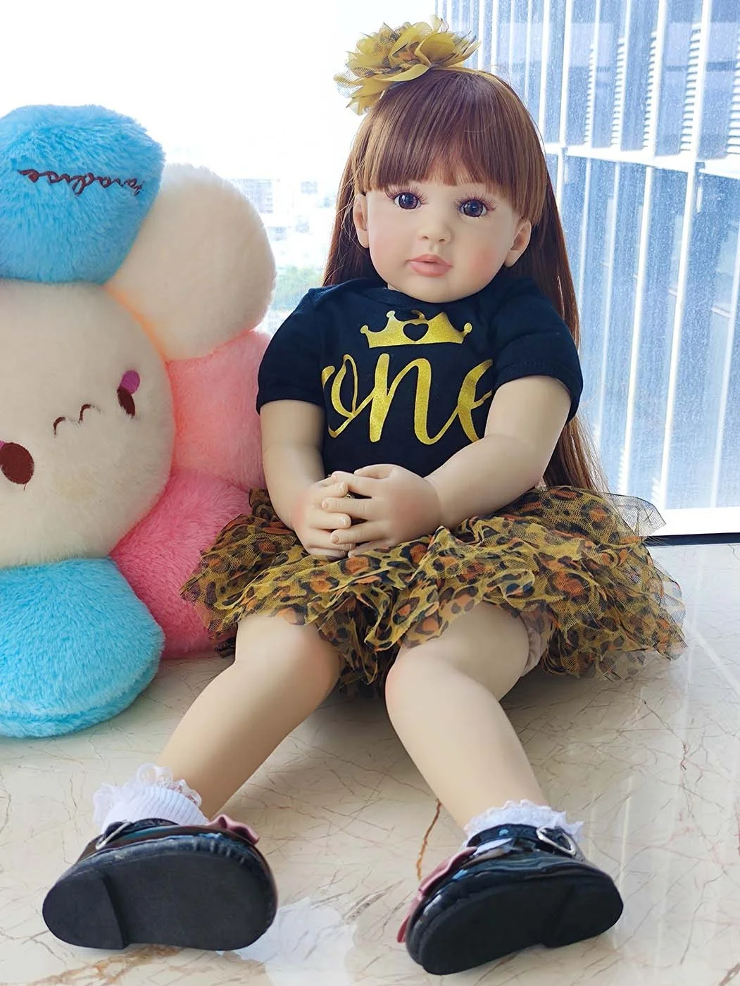 Набор кукол 60 см Реалистичная мини-игрушка имитация всего тела хлопок и винил реборн кукла живая