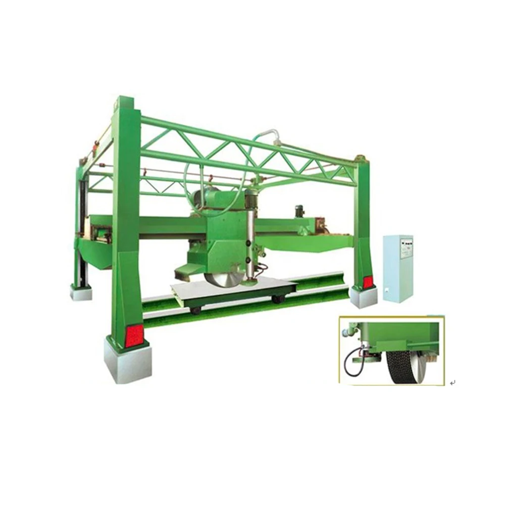 DPJ20 Multiblade Granite Block Cutter Stone Cutting Machinery Vertical and Horizontal