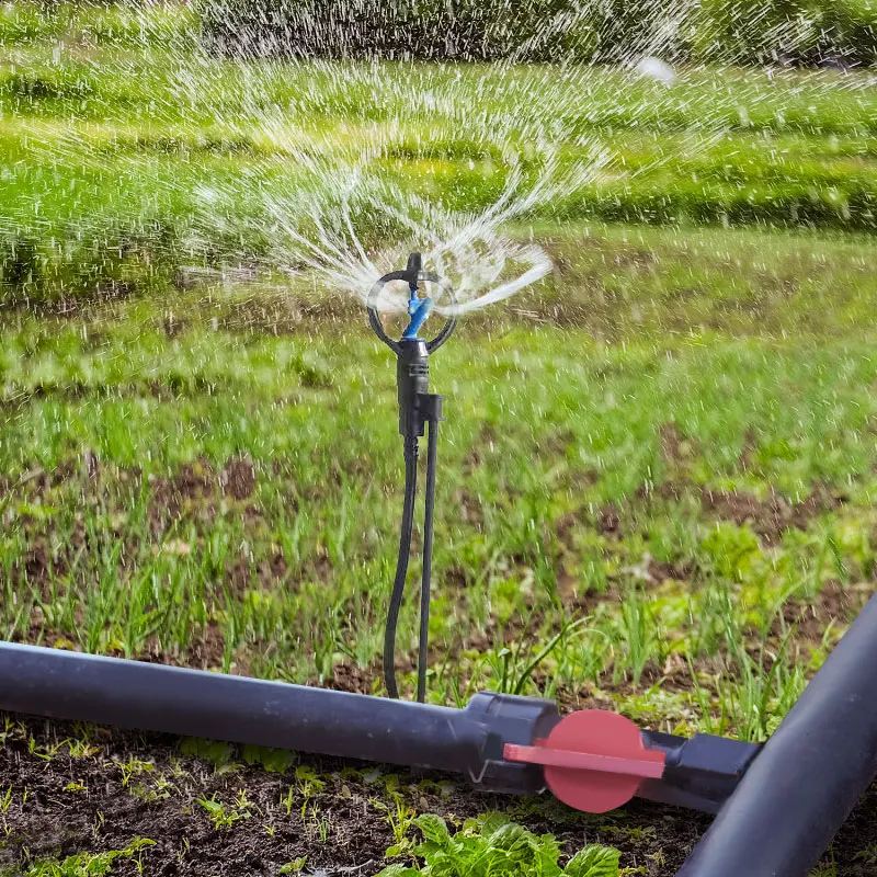 Gazon jardin 360 Degres Automatique Rotatif Arroseur Agricol Sistema De Riego Micro Aspersion
