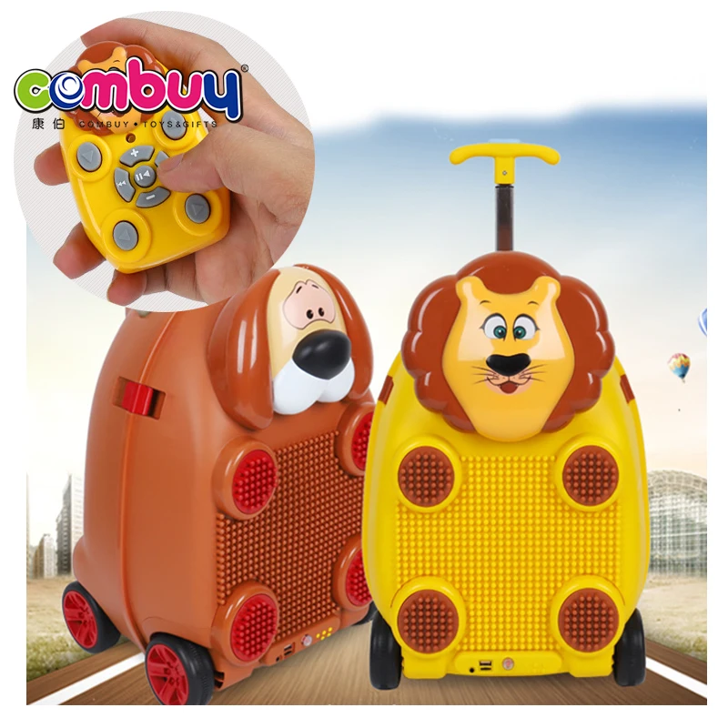 Children Multi - Functional Cartoon Animal Remote Control Luggage Car Kids  Travel Suitcase - Buy Kids Travel Suitcase,Kids Suitcase,Kids Scooter  Suitcase Product on 