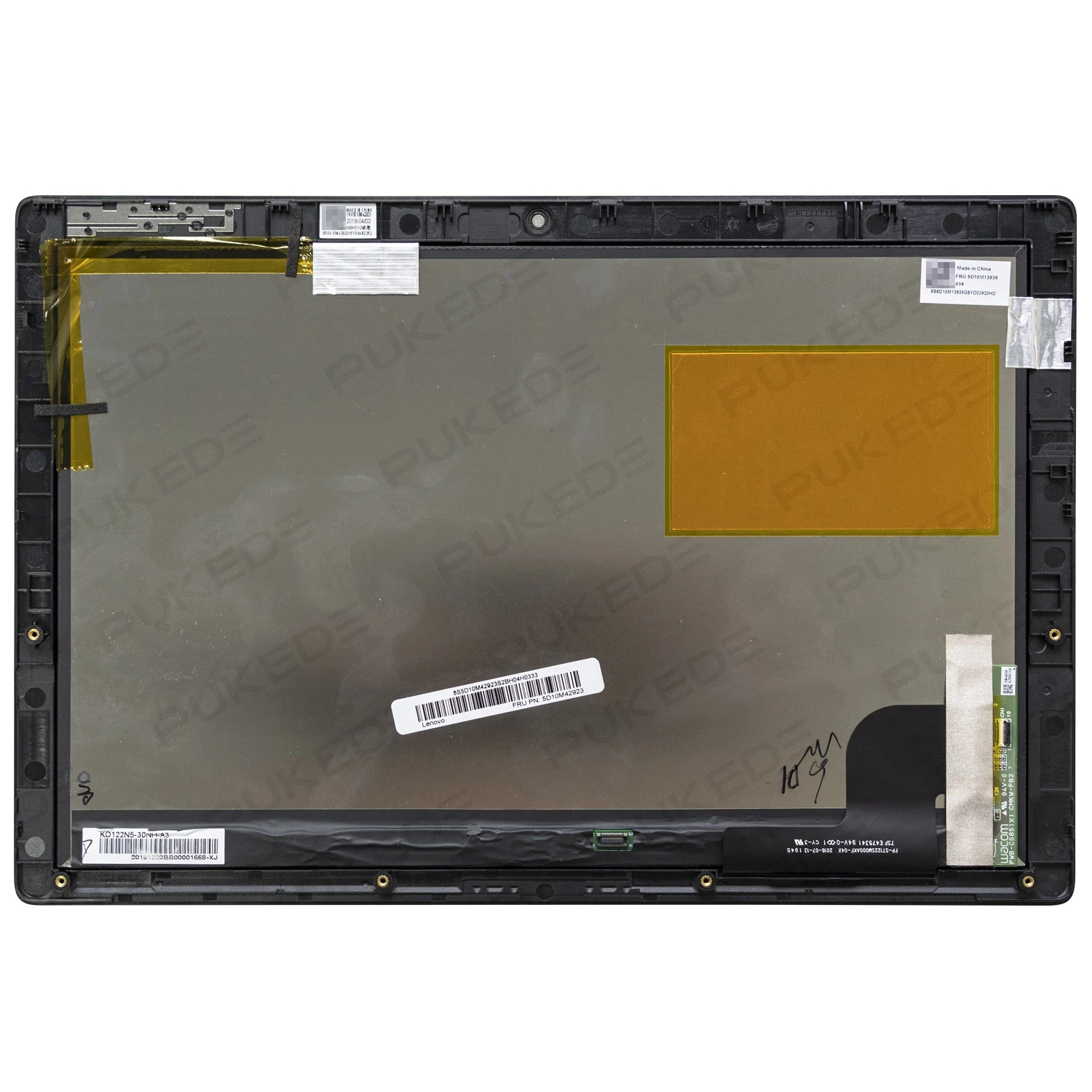 Schermo LCD Touch Screen Originale Lenovo Per IdeaPad Mix 510-12IKB - Digitizer Oro 12,2 Pollici - Foto 3