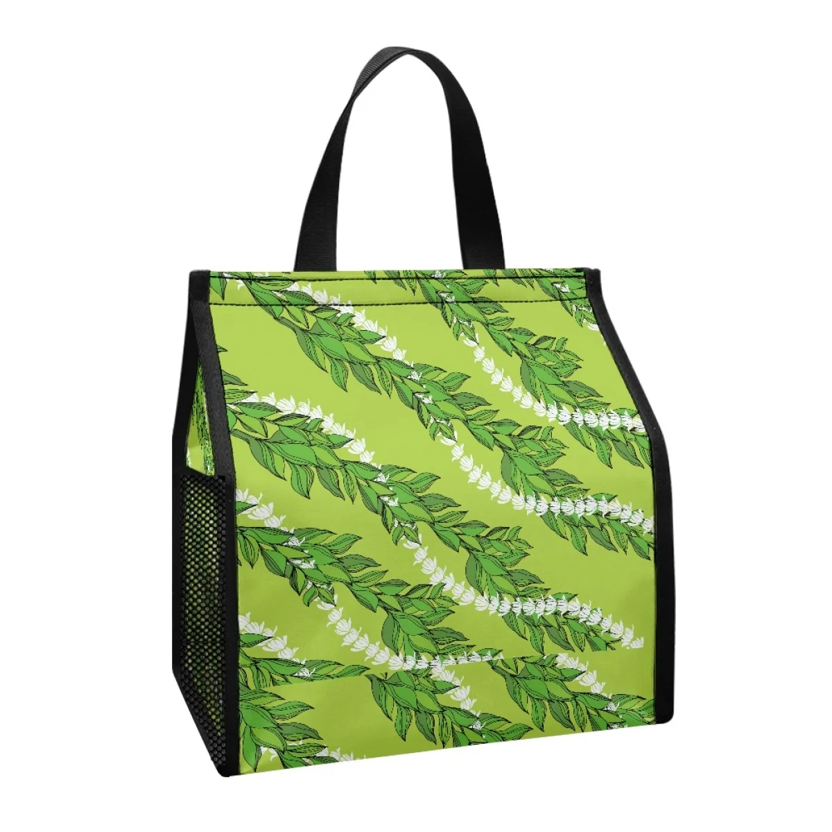 Распродажа сумка-холодильник с принтом модная Пасифика Aloha Hawaii Puakenikeni складная изолированная сумка сетчатой сумкой