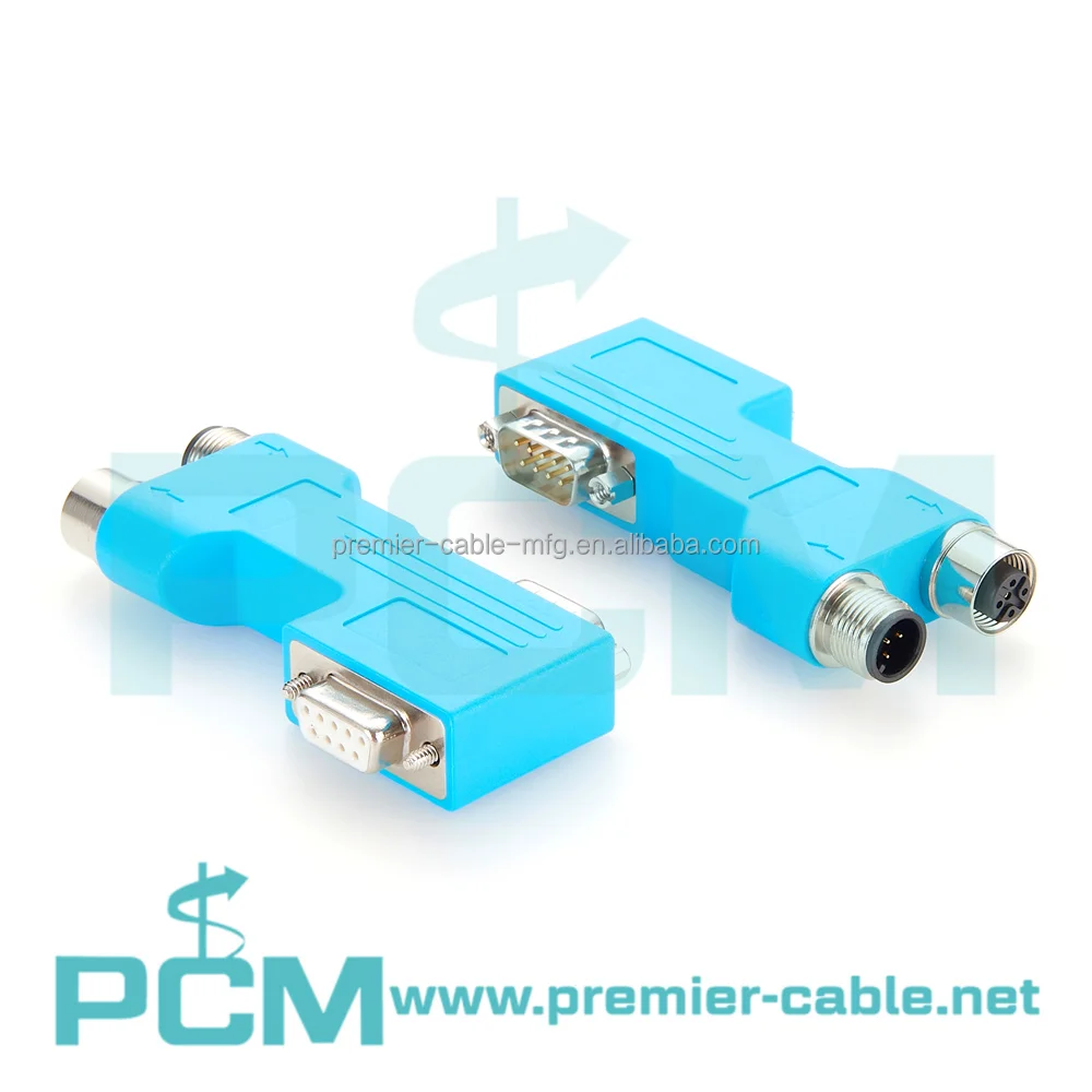 CAN BUS CANOpen D-Sub to M12 A-code Fieldbus Connector factory