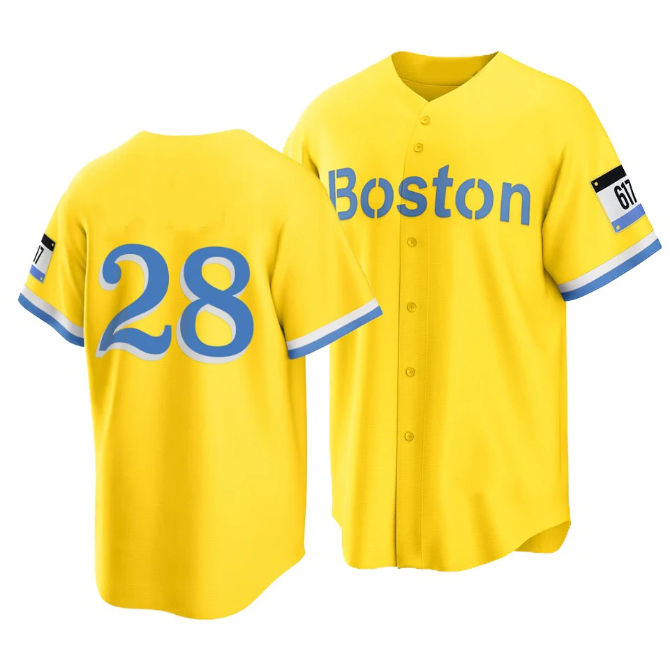 Wholesale custom red 34 David Ortiz Jerseys Rafael Devers Ted Williams  Andrew Benintendi Yastrzemski Dalbec boston Baseball S-5XL From  m.