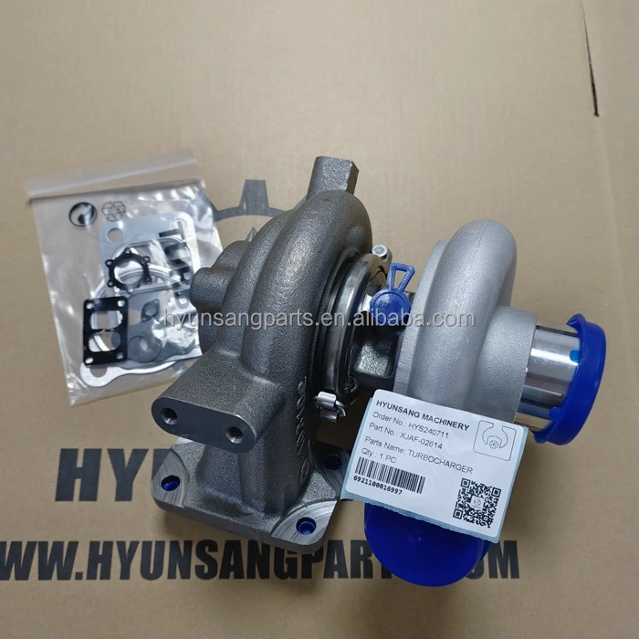 Hyunsang Forklift Parts Turbocharger XJAF-02614 XJAF-00845 for 35DS-7E ...