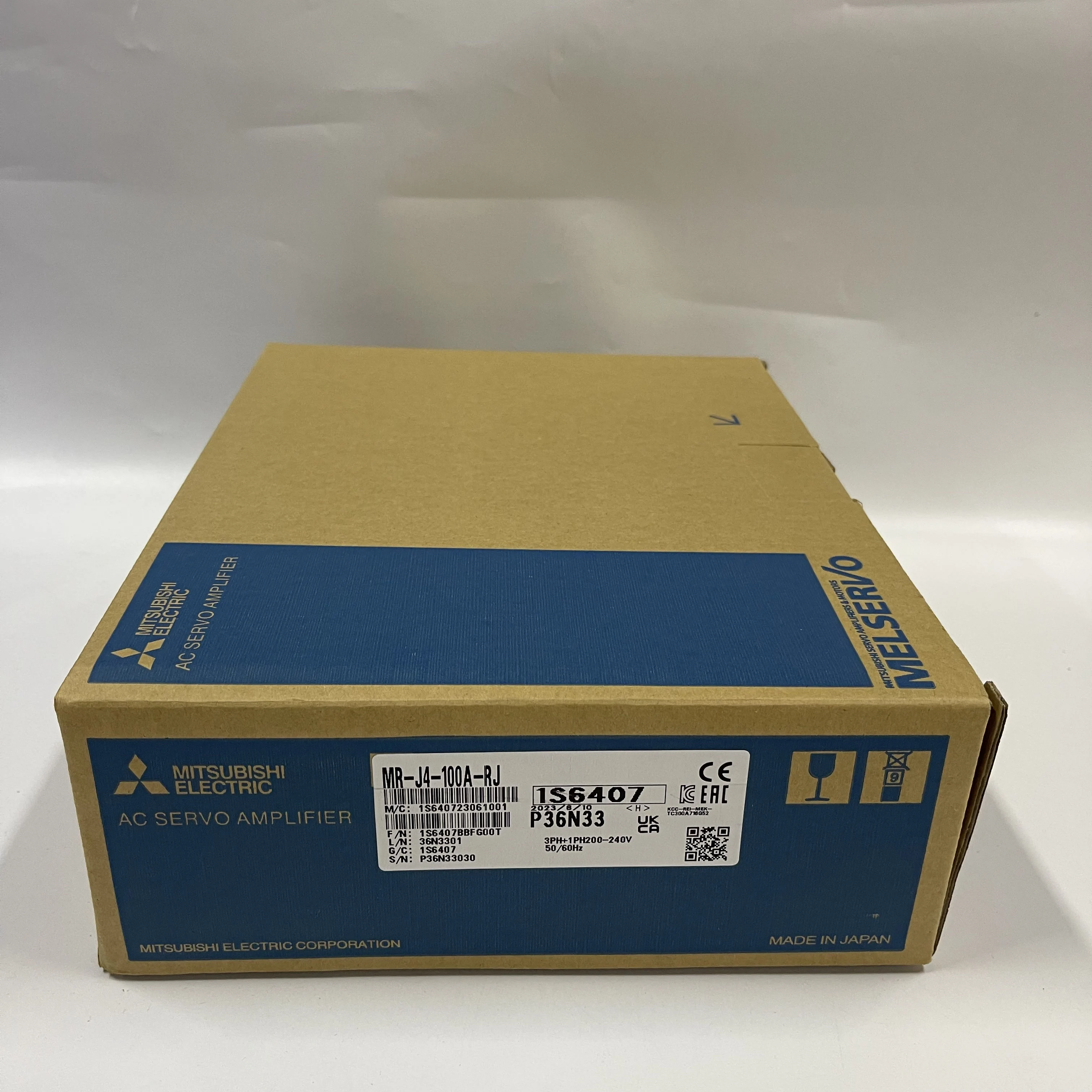 Mitsubishi AC Servo Amplifier MR-J4-100A-RJ