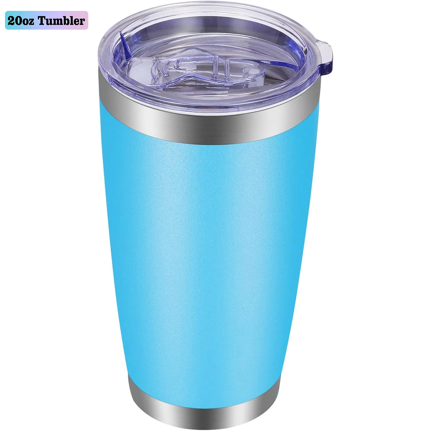 Stainless Steel 20 oz Tumbler Water Bottles for Camping Party Use Eco-Friendly Minimalist Design Hand Grip Vacuum Insulated with Custom Logo