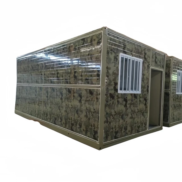 Foldable container house to live in folding home tiny homes ready to ship prefabricated sandwich panels Folding Container House