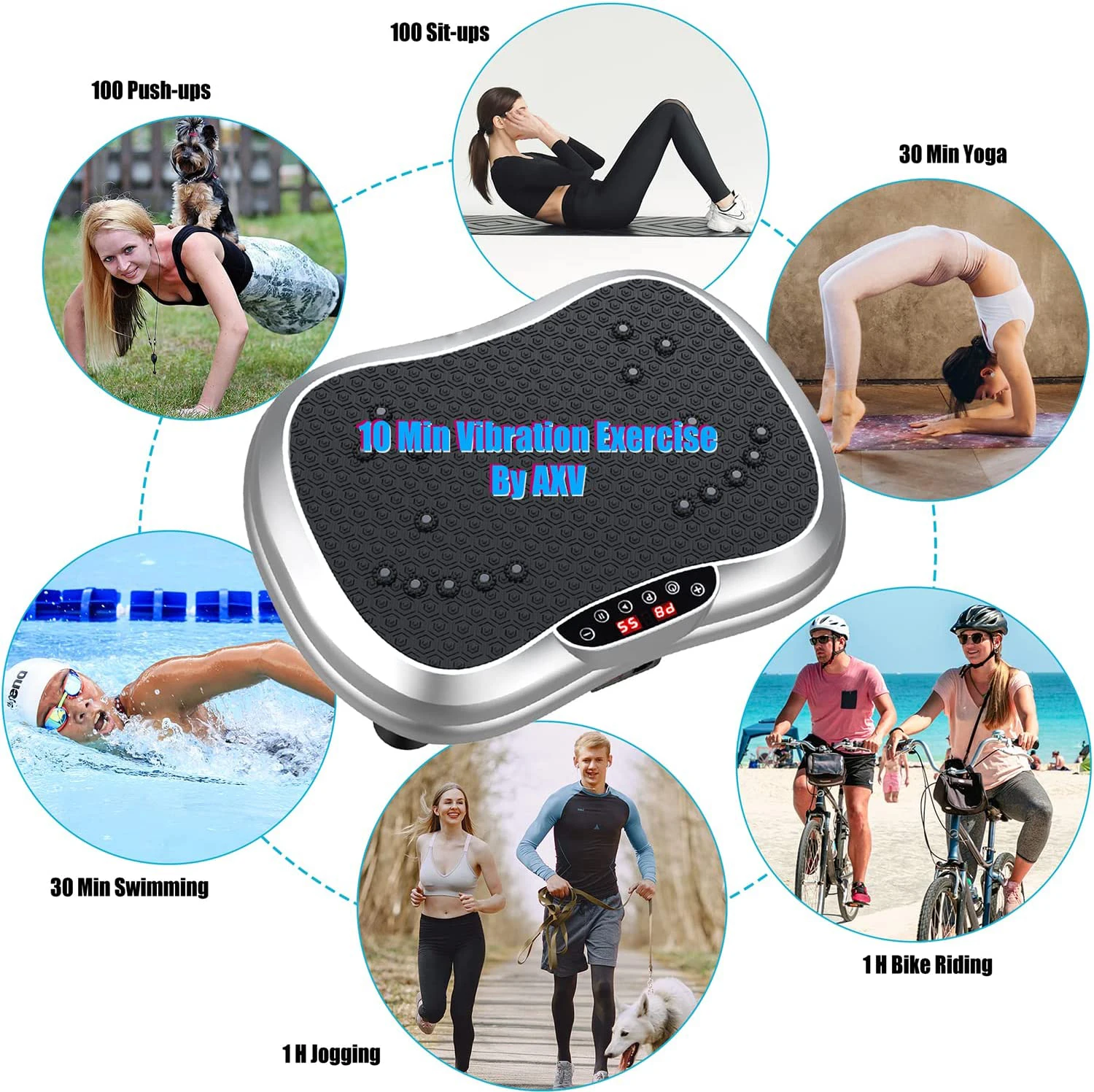 Todo Whole Body Vibration Plate Machine Crazy Fit Massage Buy Crazy Fit Massage vibration
