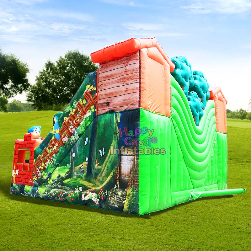 Commercial Grade Backyard Theme Giant Inflatable Kids Playground Bouncy ...