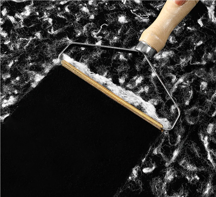china hot selling wooden metal clothing shaver shave wool implement portable lint remover