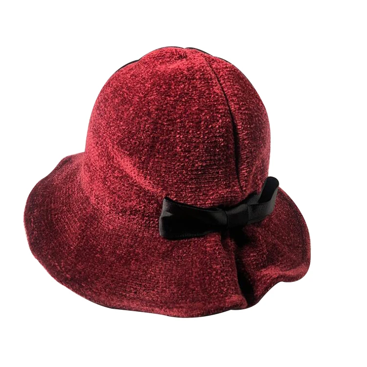 Buy Winter Hat,Chenille Cloche,Bucket 