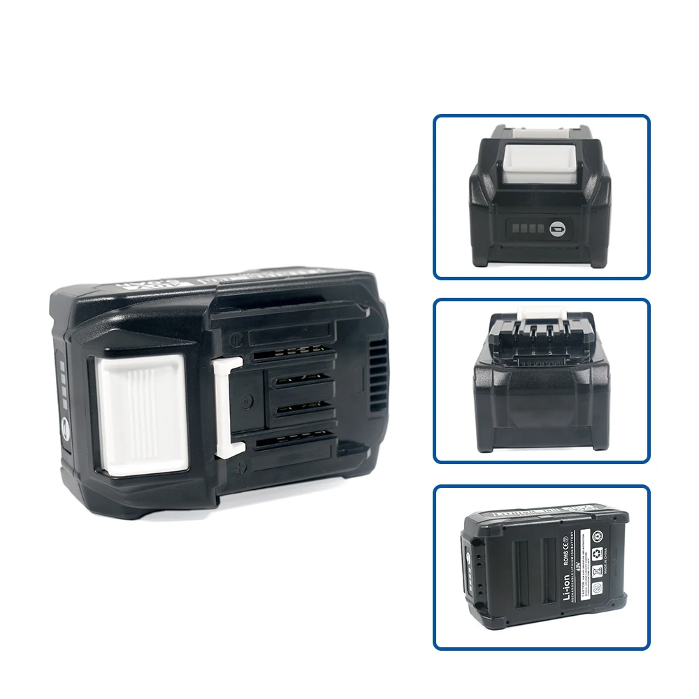 High Power 10C Discharge Lithium-ion Battery Pack 21700 Cells 10S1P 40V 5.0Ah 4.0Ah 3.0Ah Replacement Battery for Power Tools