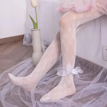 JK Moon Star Pattern Jacquard Net Socks Breathable Thin Hollow Bottom Dress Socks in Red and Black Colors