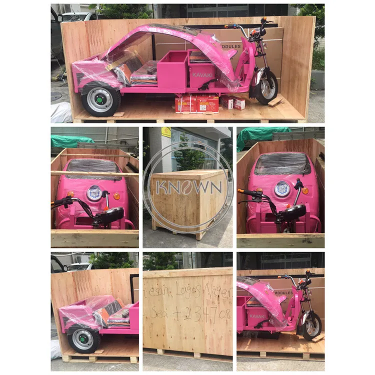 Oem Electric Ice Cream Tricycle With Battery Mobile Electric Cargo 3