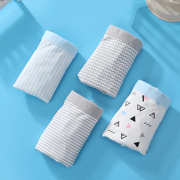 Детское нижнее белье из органического хлопка для малышей популярные красивые трусы-боксеры с рисунком для мальчиков-подростков