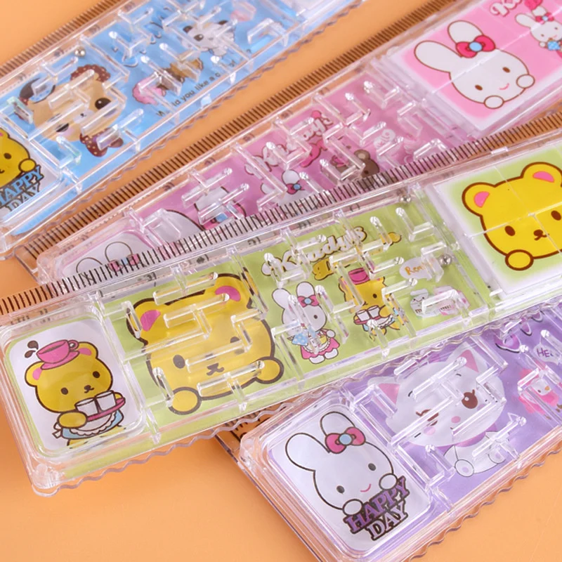 Rulers for School Maze Puzzle Funny Plastic Cute Ruler Design Wholesale ...