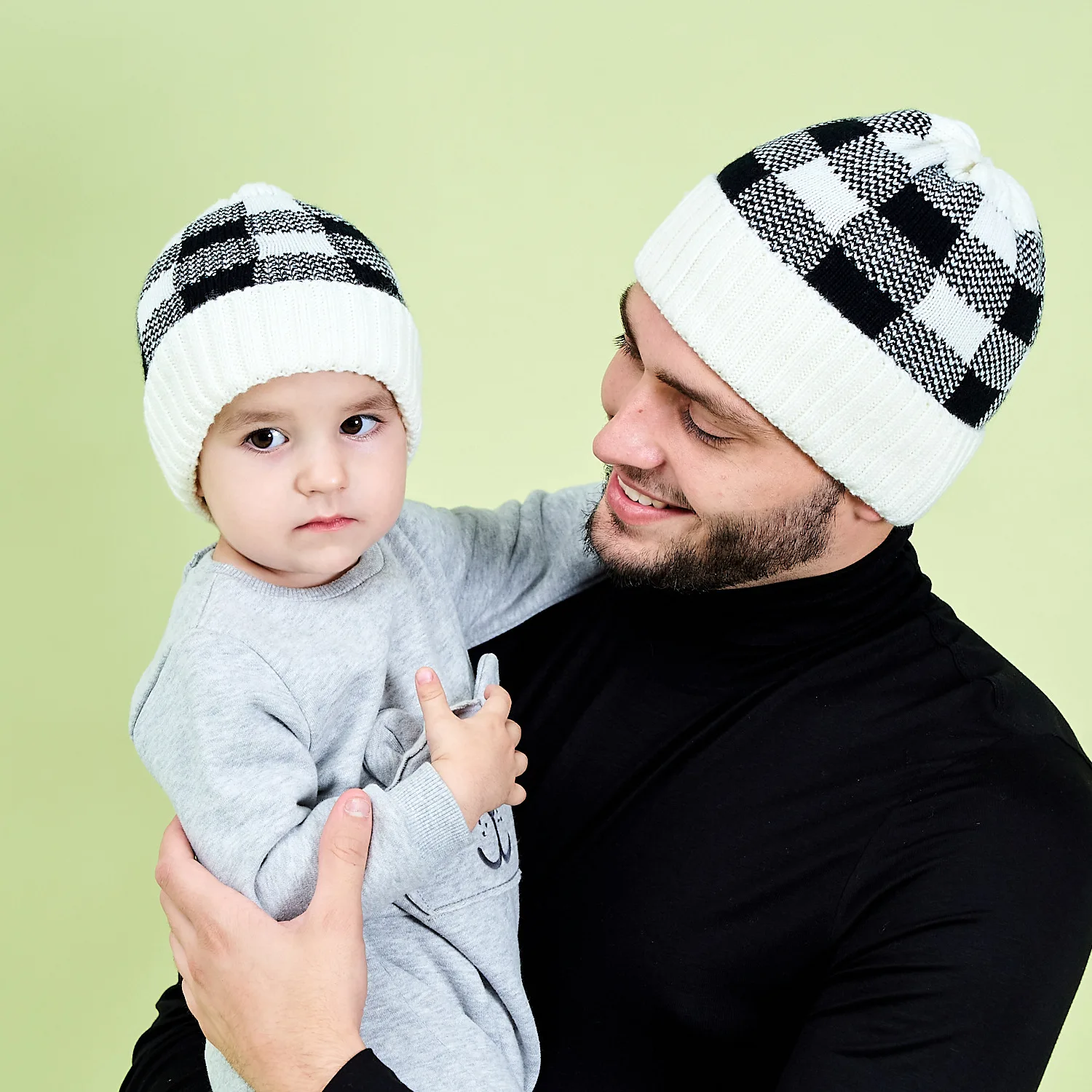 Winter Jacquard Wool Knitted Parent 