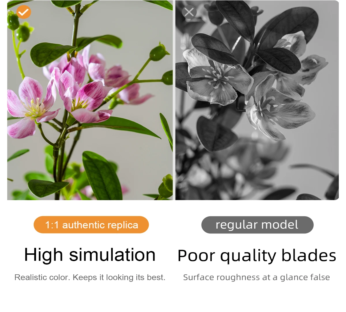 Artificial Plants Plastic Green Tree Greenery Potted Artificial Flower House Decor Wedding Decorations Indoor Outdoor Decoration supplier