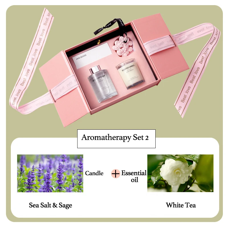 product handmade luxury double open 2 slide perfume paper box high finish valentine gift box for romantic day gifts embossed printing-4