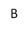 B