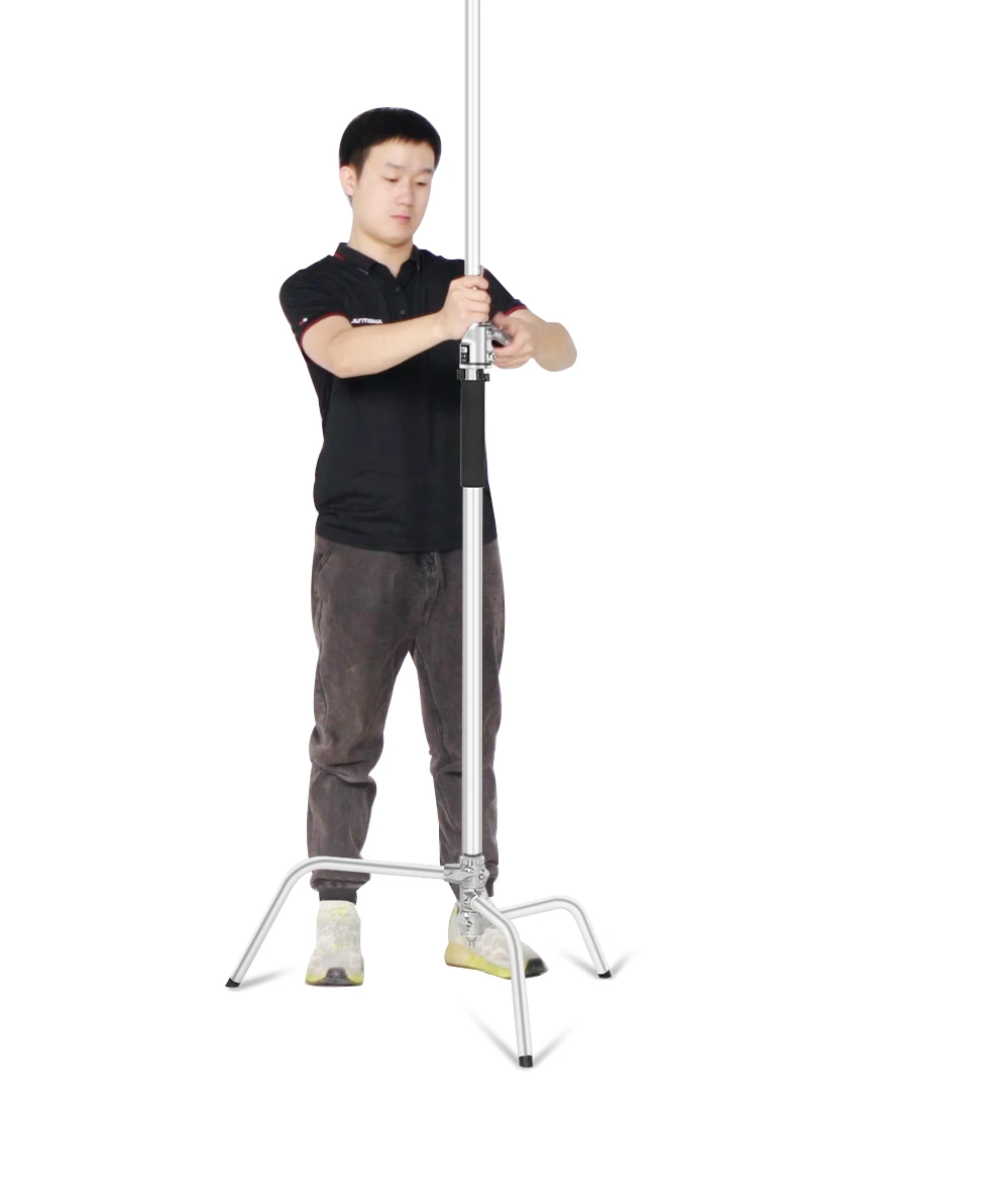 Ambitful 150 320cm Stainless Steel Photography C Stand Light Stand